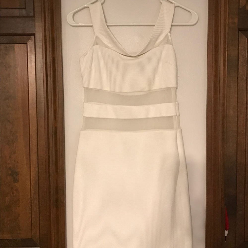 Bachelorette white off the shoulder dress!